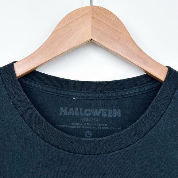 Halloween Michael Myers Unisex Graphic Crewneck T-Shirt - Picture 4 of 5